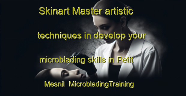 Skinart Master artistic techniques in develop your microblading skills in Petit Mesnil | MicrobladingTraining | MicrobladingClasses | SkinartTraining-France