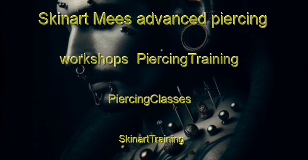Skinart Mees advanced piercing workshops | PiercingTraining | PiercingClasses | SkinartTraining-France