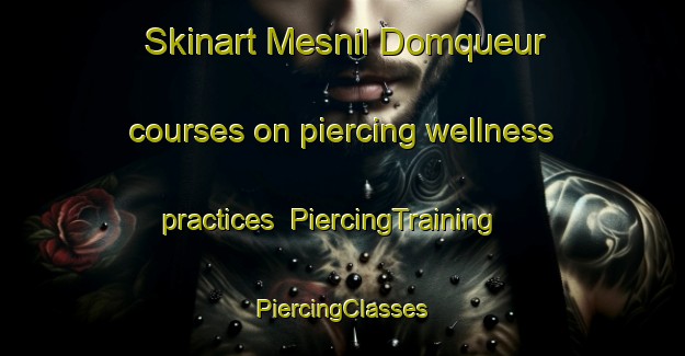 Skinart Mesnil Domqueur courses on piercing wellness practices | #PiercingTraining #PiercingClasses #SkinartTraining-France