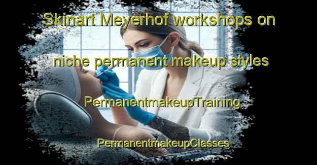 Skinart Meyerhof workshops on niche permanent makeup styles | PermanentmakeupTraining | PermanentmakeupClasses | SkinartTraining-France
