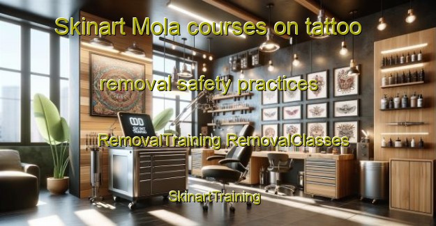 Skinart Mola courses on tattoo removal safety practices | #RemovalTraining #RemovalClasses #SkinartTraining-France