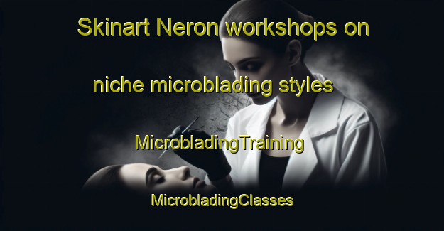 Skinart Neron workshops on niche microblading styles | #MicrobladingTraining #MicrobladingClasses #SkinartTraining-France