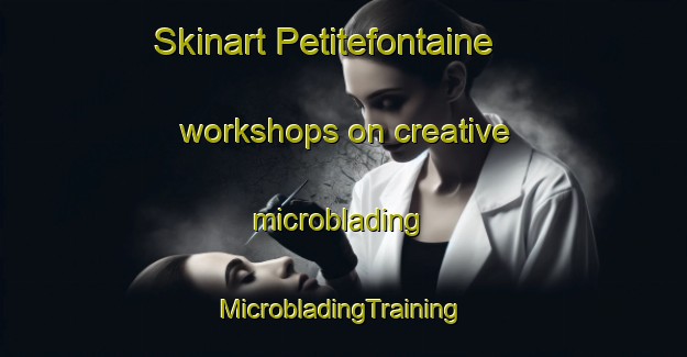 Skinart Petitefontaine workshops on creative microblading | #MicrobladingTraining #MicrobladingClasses #SkinartTraining-France