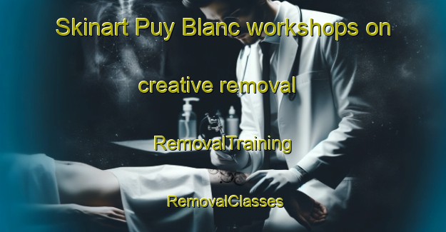 Skinart Puy Blanc workshops on creative removal | RemovalTraining | RemovalClasses | SkinartTraining-France