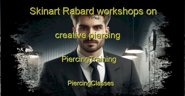 Skinart Rabard workshops on creative piercing | PiercingTraining | PiercingClasses | SkinartTraining-France