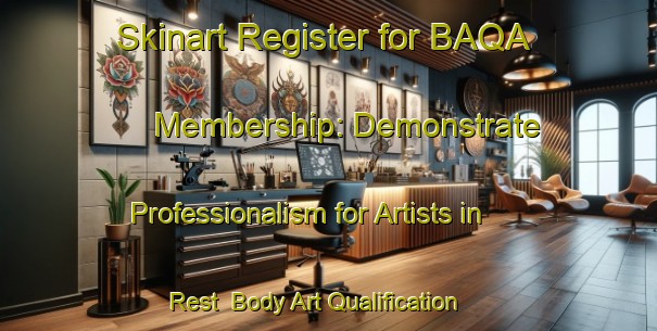 Skinart Register for BAQA Membership: Demonstrate Professionalism for Artists in Rest | Body Art Qualification Authority | BAQA-France