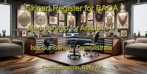 Skinart Register for BAQA Membership for Artists in L Isle Sur Serein - Demonstrate Professionalism | Body Art Qualification Authority | BAQA-France