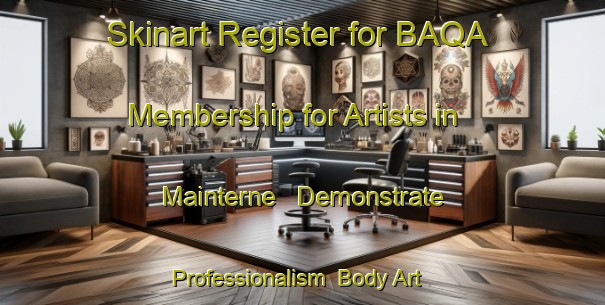Skinart Register for BAQA Membership for Artists in Mainterne - Demonstrate Professionalism | Body Art Qualification Authority | BAQA-France