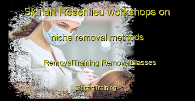 Skinart Resenlieu workshops on niche removal methods | #RemovalTraining #RemovalClasses #SkinartTraining-France