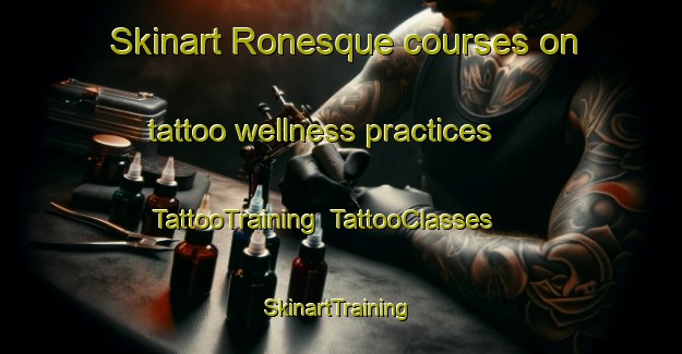 Skinart Ronesque courses on tattoo wellness practices | TattooTraining | TattooClasses | SkinartTraining-France