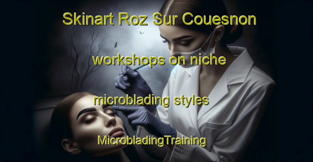 Skinart Roz Sur Couesnon workshops on niche microblading styles | MicrobladingTraining | MicrobladingClasses | SkinartTraining-France
