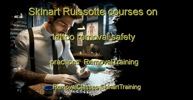 Skinart Ruissotte courses on tattoo removal safety practices | #RemovalTraining #RemovalClasses #SkinartTraining-France