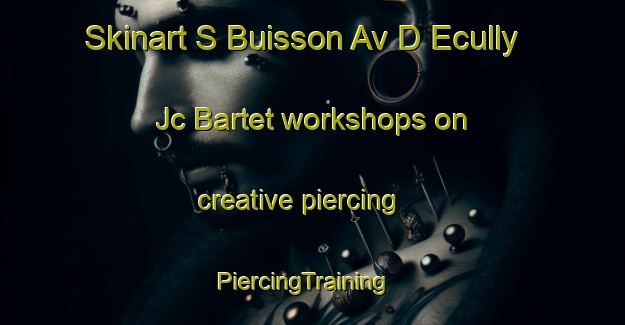 Skinart S Buisson Av D Ecully Jc Bartet workshops on creative piercing | PiercingTraining | PiercingClasses | SkinartTraining-France