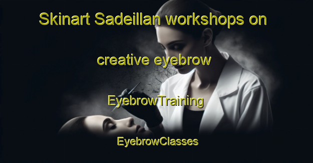 Skinart Sadeillan workshops on creative eyebrow | EyebrowTraining | EyebrowClasses | SkinartTraining-France