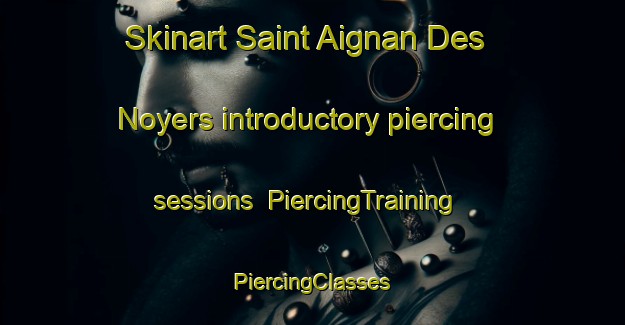 Skinart Saint Aignan Des Noyers introductory piercing sessions | #PiercingTraining #PiercingClasses #SkinartTraining-France