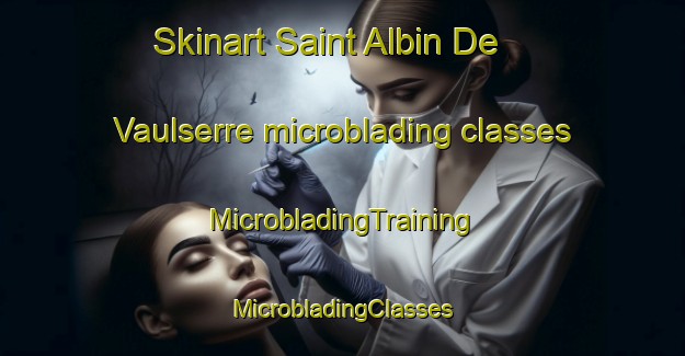 Skinart Saint Albin De Vaulserre microblading classes | #MicrobladingTraining #MicrobladingClasses #SkinartTraining-France