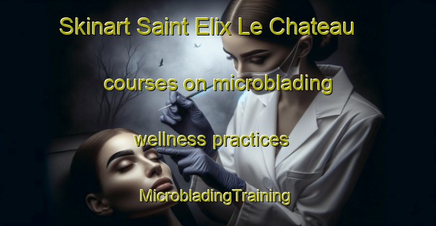 Skinart Saint Elix Le Chateau courses on microblading wellness practices | #MicrobladingTraining #MicrobladingClasses #SkinartTraining-France