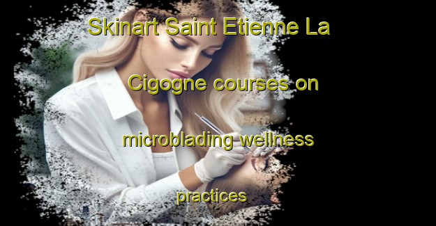 Skinart Saint Etienne La Cigogne courses on microblading wellness practices | #MicrobladingTraining #MicrobladingClasses #SkinartTraining-France