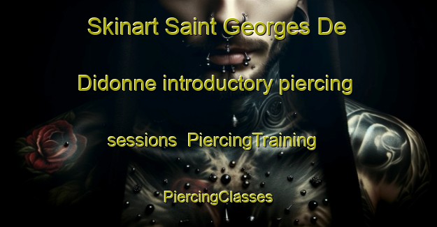 Skinart Saint Georges De Didonne introductory piercing sessions | #PiercingTraining #PiercingClasses #SkinartTraining-France