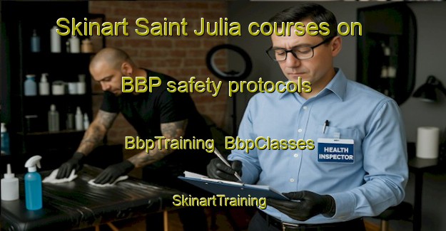 Skinart Saint Julia courses on BBP safety protocols | BbpTraining | BbpClasses | SkinartTraining-France