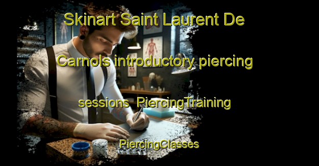 Skinart Saint Laurent De Carnols introductory piercing sessions | #PiercingTraining #PiercingClasses #SkinartTraining-France