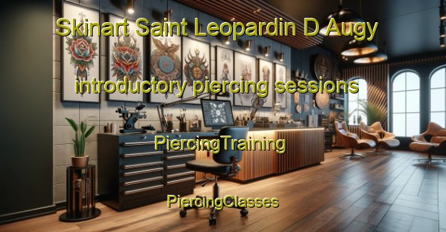 Skinart Saint Leopardin D Augy introductory piercing sessions | #PiercingTraining #PiercingClasses #SkinartTraining-France