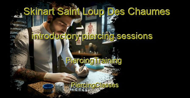 Skinart Saint Loup Des Chaumes introductory piercing sessions | #PiercingTraining #PiercingClasses #SkinartTraining-France