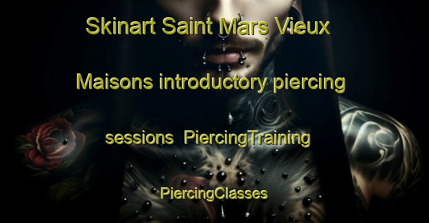 Skinart Saint Mars Vieux Maisons introductory piercing sessions | #PiercingTraining #PiercingClasses #SkinartTraining-France