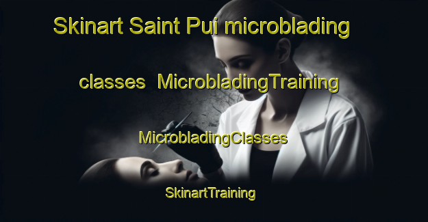 Skinart Saint Pui microblading classes | #MicrobladingTraining #MicrobladingClasses #SkinartTraining-France