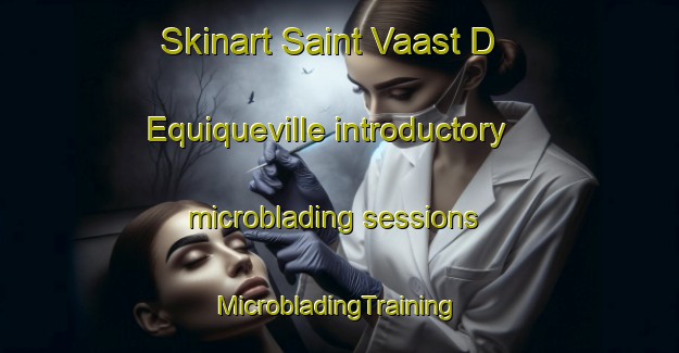 Skinart Saint Vaast D Equiqueville introductory microblading sessions | #MicrobladingTraining #MicrobladingClasses #SkinartTraining-France