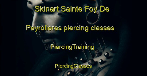 Skinart Sainte Foy De Peyrolieres piercing classes | #PiercingTraining #PiercingClasses #SkinartTraining-France