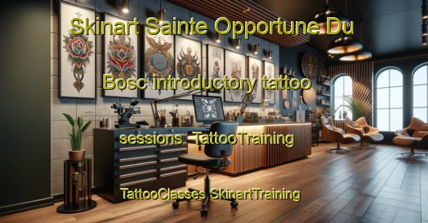 Skinart Sainte Opportune Du Bosc introductory tattoo sessions | #TattooTraining #TattooClasses #SkinartTraining-France