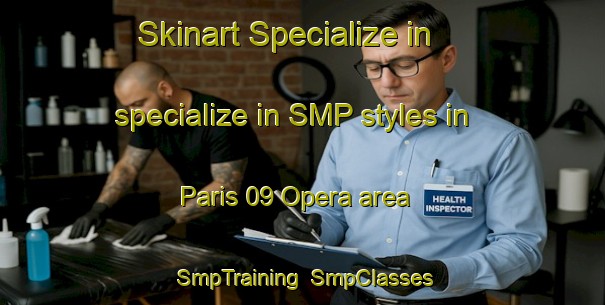 Skinart Specialize in specialize in SMP styles in Paris 09 Opera area | SmpTraining | SmpClasses | SkinartTraining-France