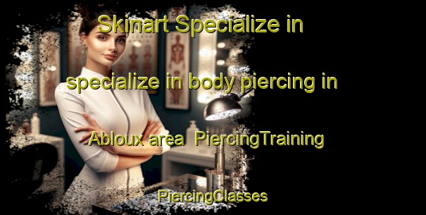 Skinart Specialize in specialize in body piercing in Abloux area | #PiercingTraining #PiercingClasses #SkinartTraining-France