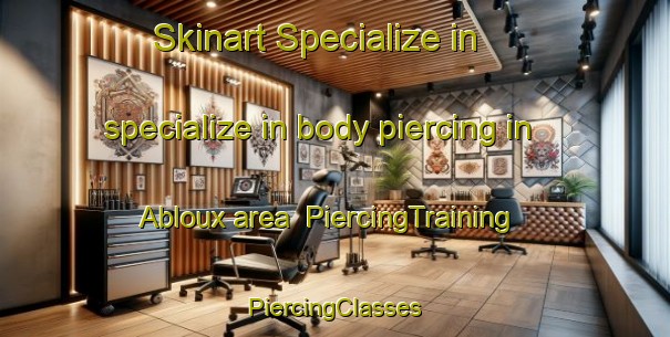 Skinart Specialize in specialize in body piercing in Abloux area | #PiercingTraining #PiercingClasses #SkinartTraining-France