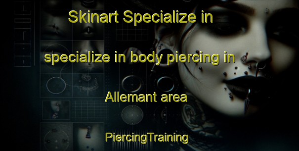 Skinart Specialize in specialize in body piercing in Allemant area | #PiercingTraining #PiercingClasses #SkinartTraining-France