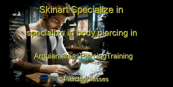 Skinart Specialize in specialize in body piercing in Arquian area | #PiercingTraining #PiercingClasses #SkinartTraining-France