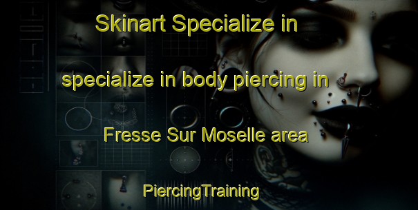 Skinart Specialize in specialize in body piercing in Fresse Sur Moselle area | PiercingTraining | PiercingClasses | SkinartTraining-France