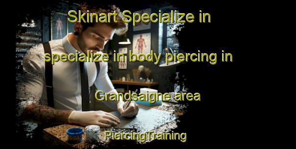 Skinart Specialize in specialize in body piercing in Grandsaigne area | #PiercingTraining #PiercingClasses #SkinartTraining-France