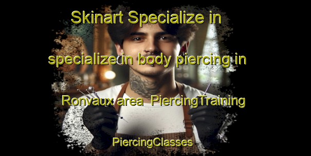 Skinart Specialize in specialize in body piercing in Ronvaux area | PiercingTraining | PiercingClasses | SkinartTraining-France