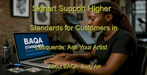 Skinart Support Higher Standards for Customers in Lesquerde: Ask Your Artist About BAQA | Body Art Qualification Authority | BAQA-France