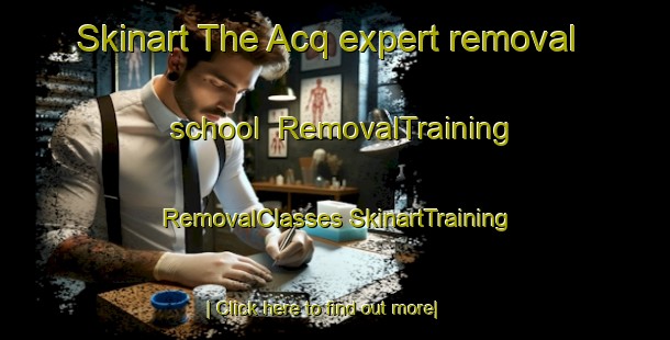 Skinart The Acq expert removal school | #RemovalTraining #RemovalClasses #SkinartTraining-France