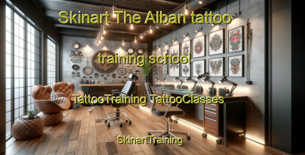 Skinart The Alban tattoo training school | #TattooTraining #TattooClasses #SkinartTraining-France