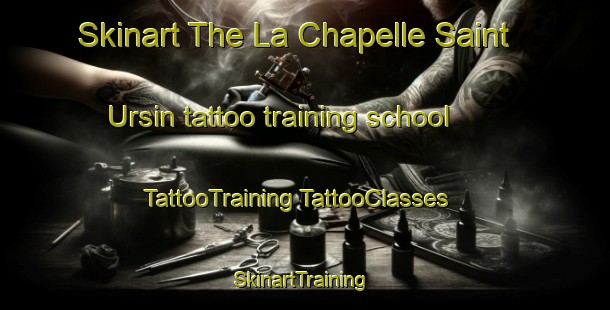 Skinart The La Chapelle Saint Ursin tattoo training school | #TattooTraining #TattooClasses #SkinartTraining-France