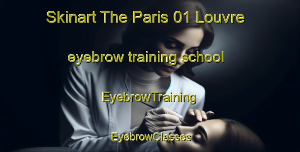 Skinart The Paris 01 Louvre eyebrow training school | EyebrowTraining | EyebrowClasses | SkinartTraining-France