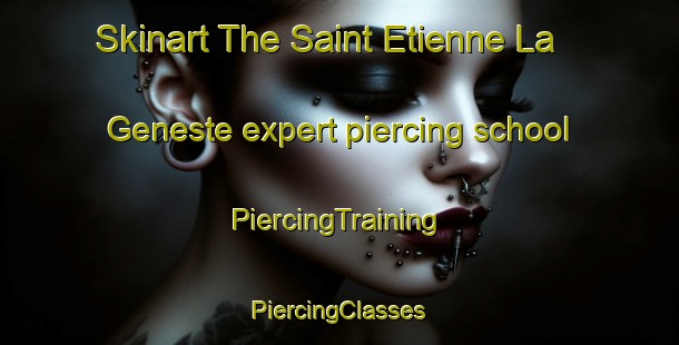 Skinart The Saint Etienne La Geneste expert piercing school | #PiercingTraining #PiercingClasses #SkinartTraining-France