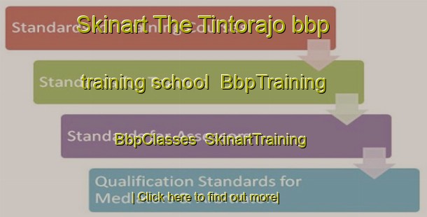 Skinart The Tintorajo bbp training school | BbpTraining | BbpClasses | SkinartTraining-France