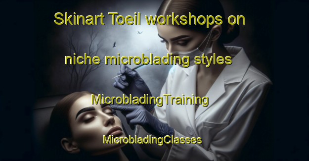 Skinart Toeil workshops on niche microblading styles | MicrobladingTraining | MicrobladingClasses | SkinartTraining-France