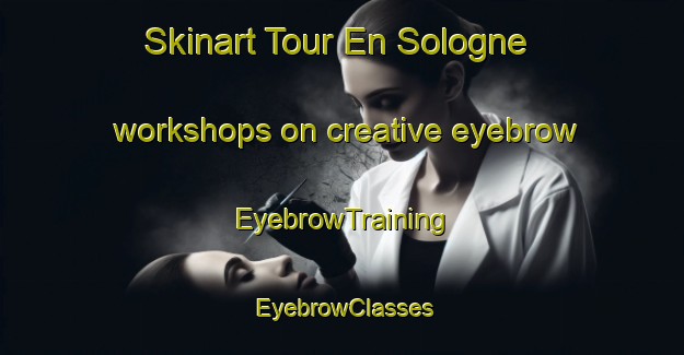 Skinart Tour En Sologne workshops on creative eyebrow | EyebrowTraining | EyebrowClasses | SkinartTraining-France