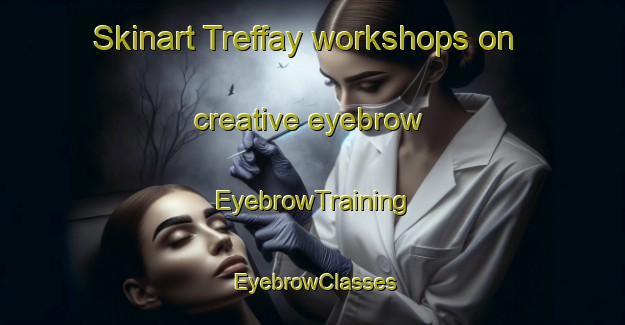 Skinart Treffay workshops on creative eyebrow | EyebrowTraining | EyebrowClasses | SkinartTraining-France